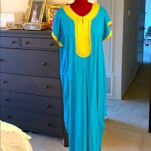 Cool cotton Moroccan dress